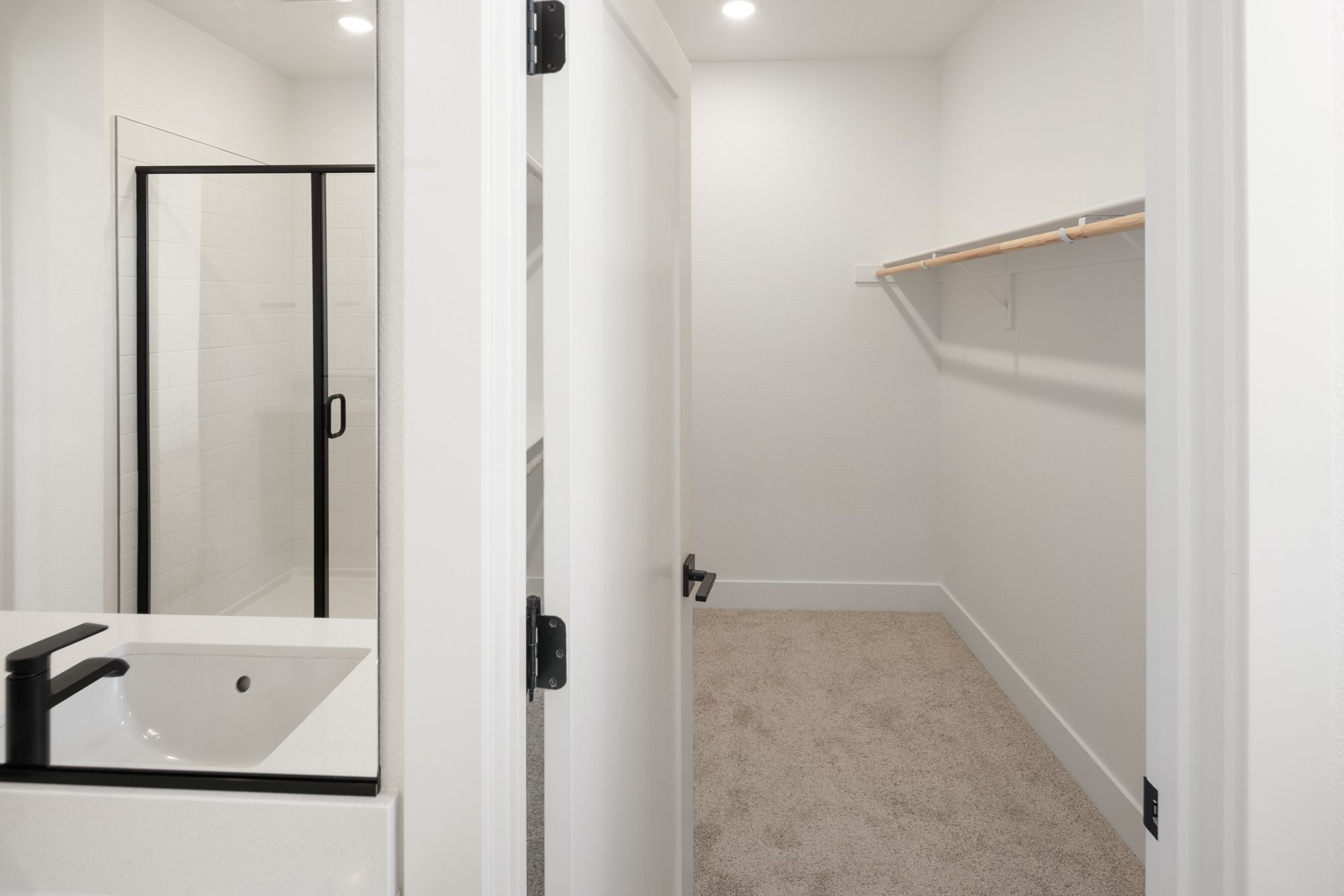 Primary Bathroom & Walk-In Closet