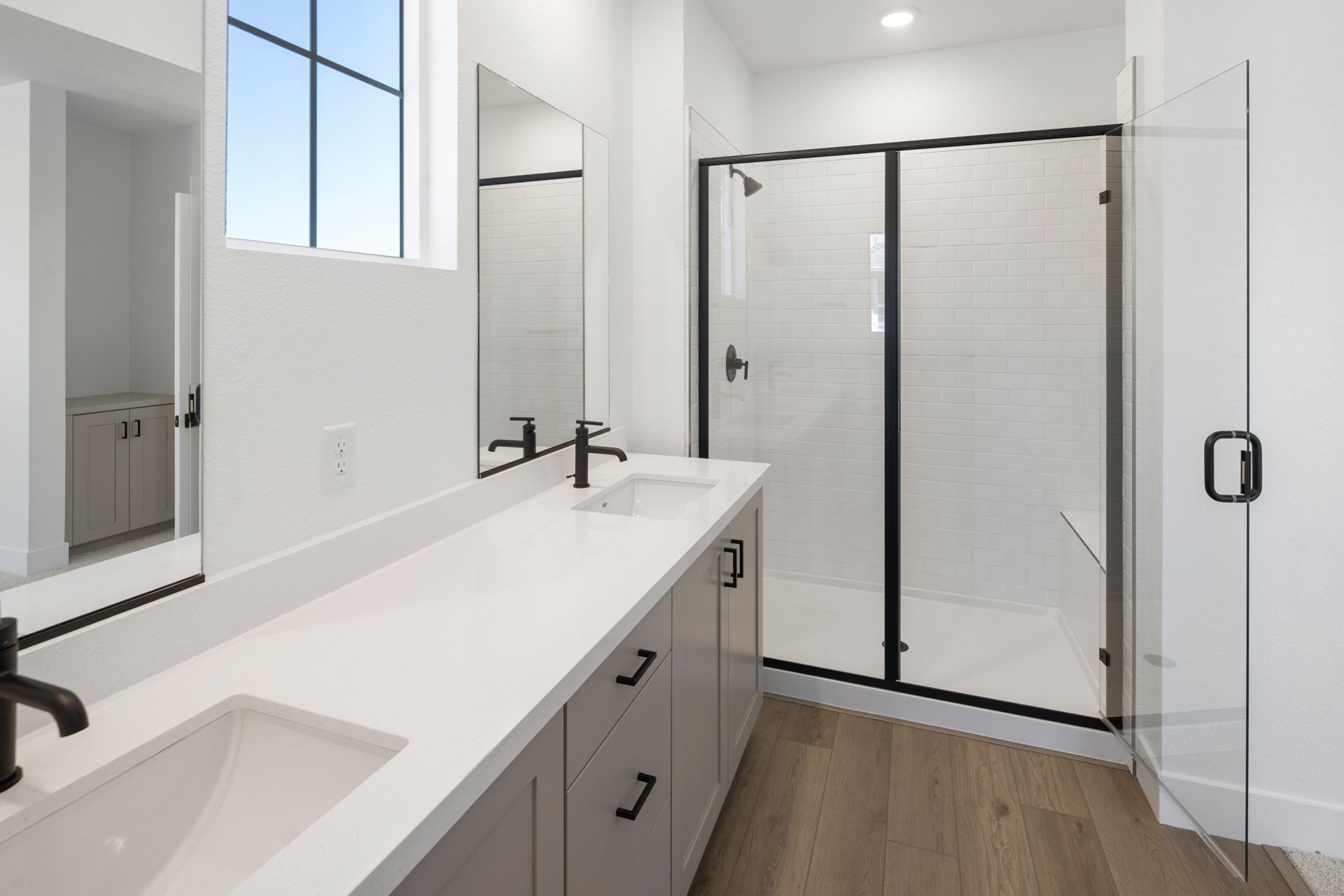Primary Bathroom Vanity & Shower