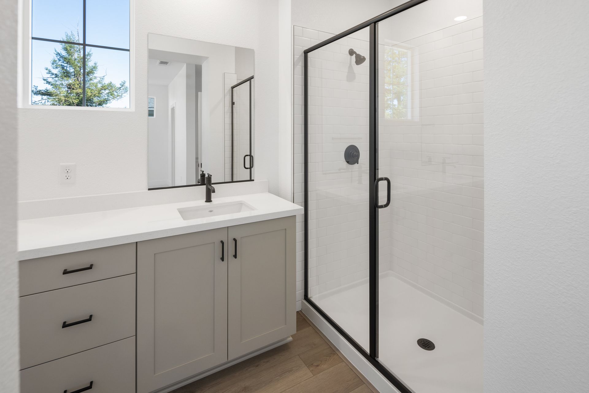 Primary Bathroom Vanity & Shower