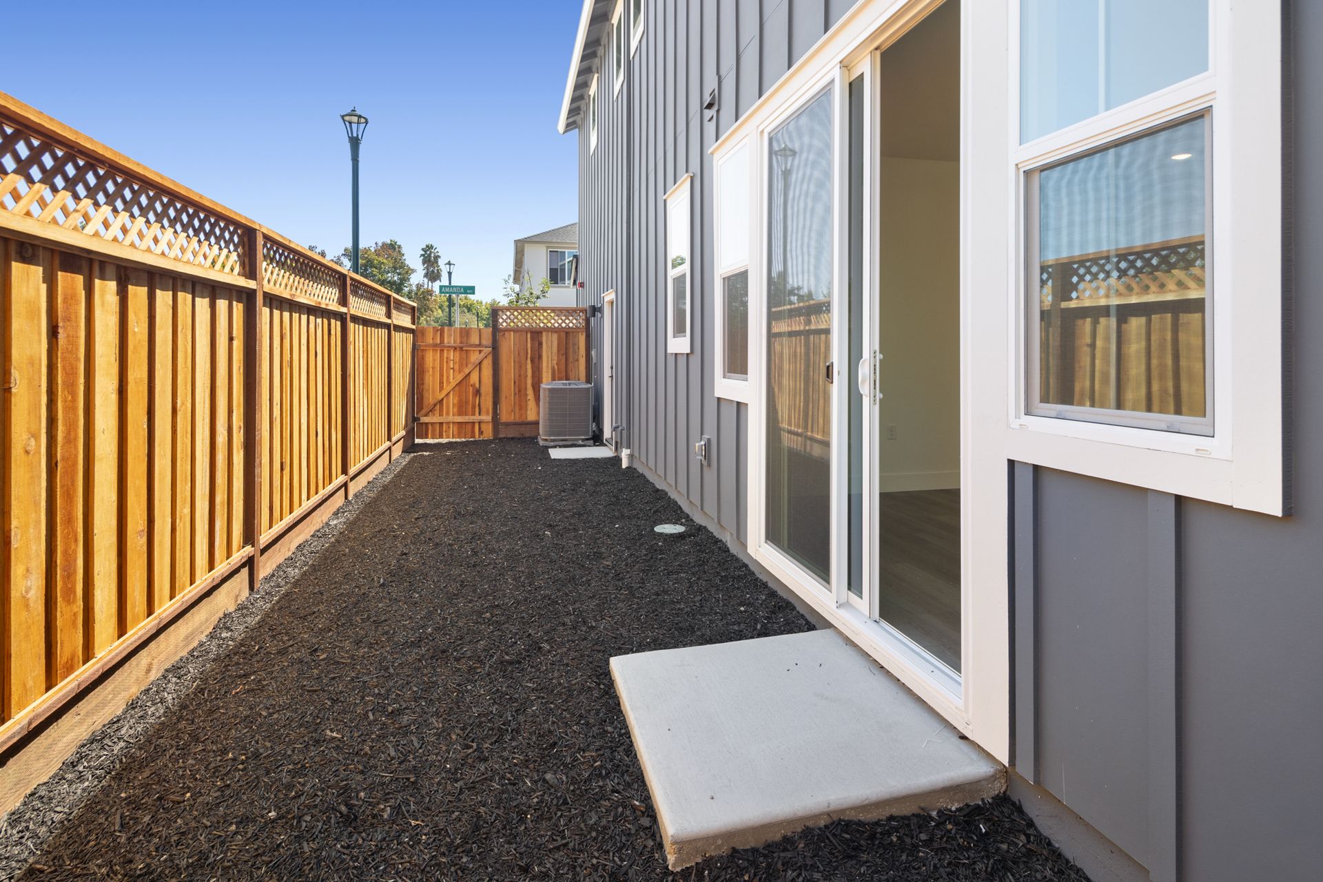 Side Yard & Patio