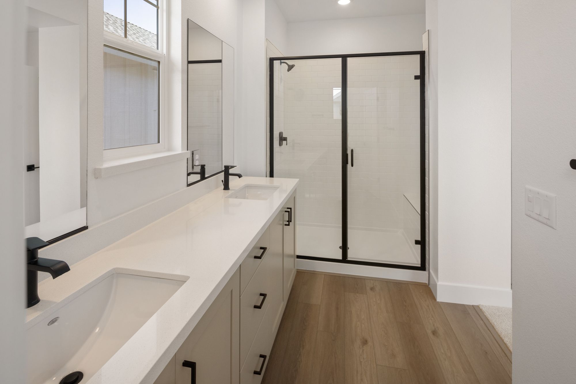 Primary Bathroom Vanity & Shower