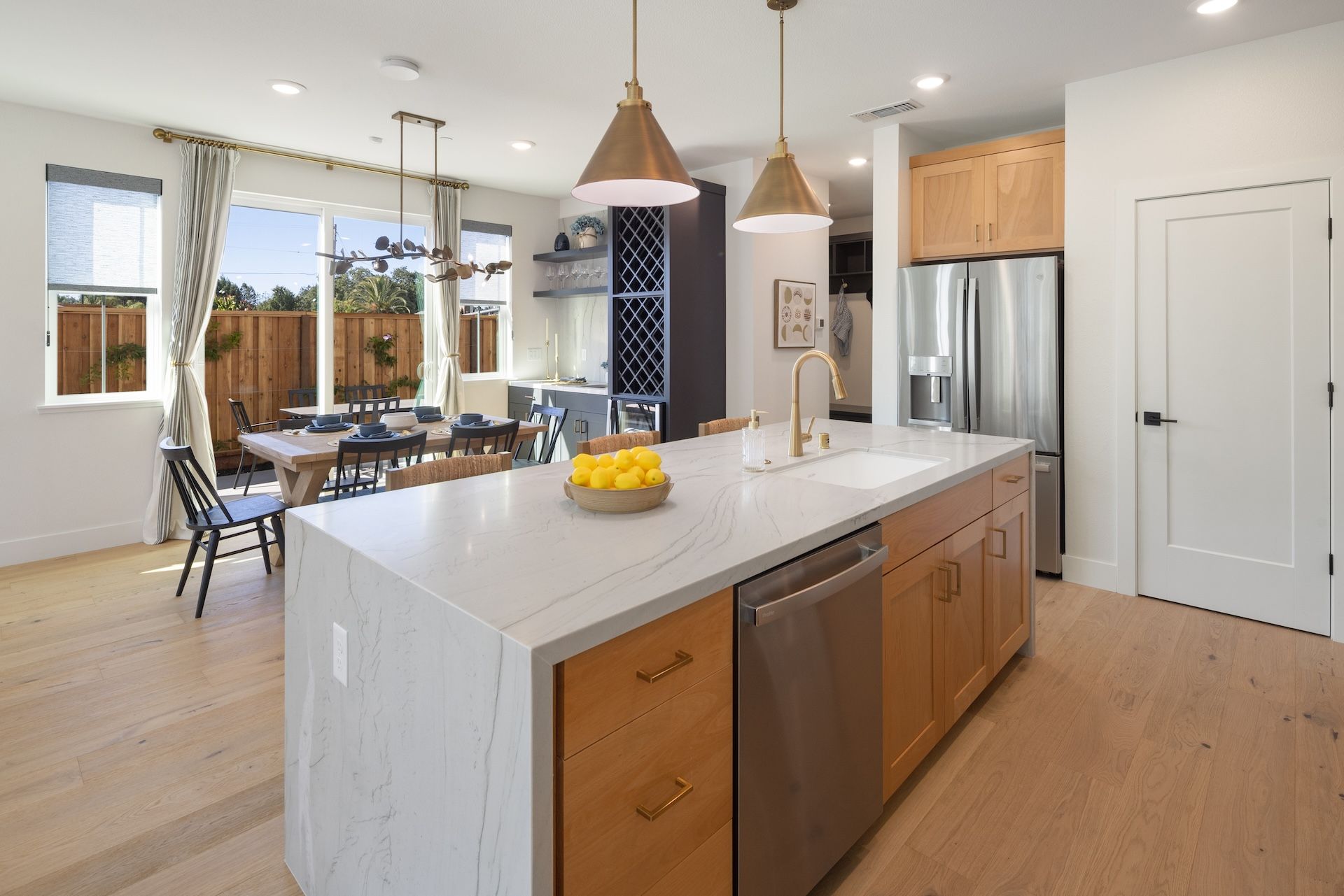 Plan 2 Kitchen & Dining Area