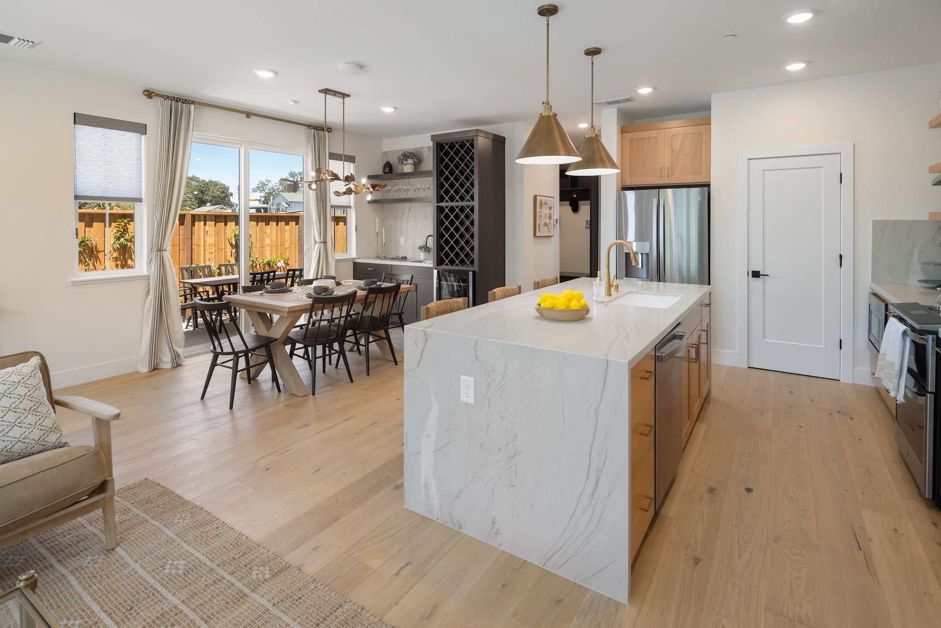 Plan 2 Kitchen & Dining Area