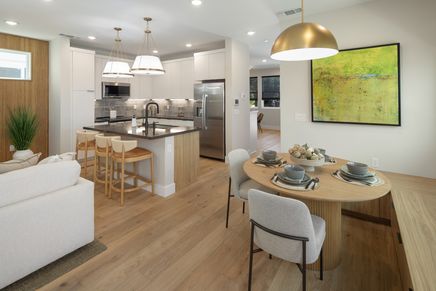 Plan 4 Kitchen & Dining Area