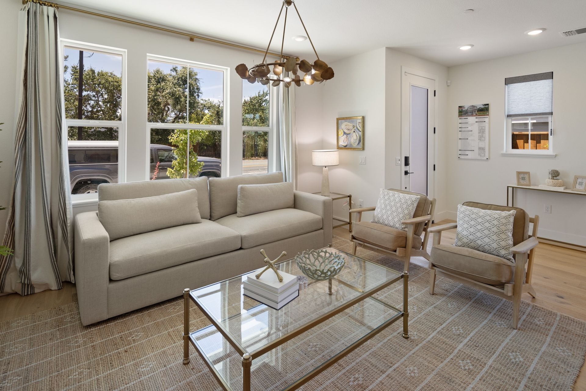 Plan 2 Living Room & Entry