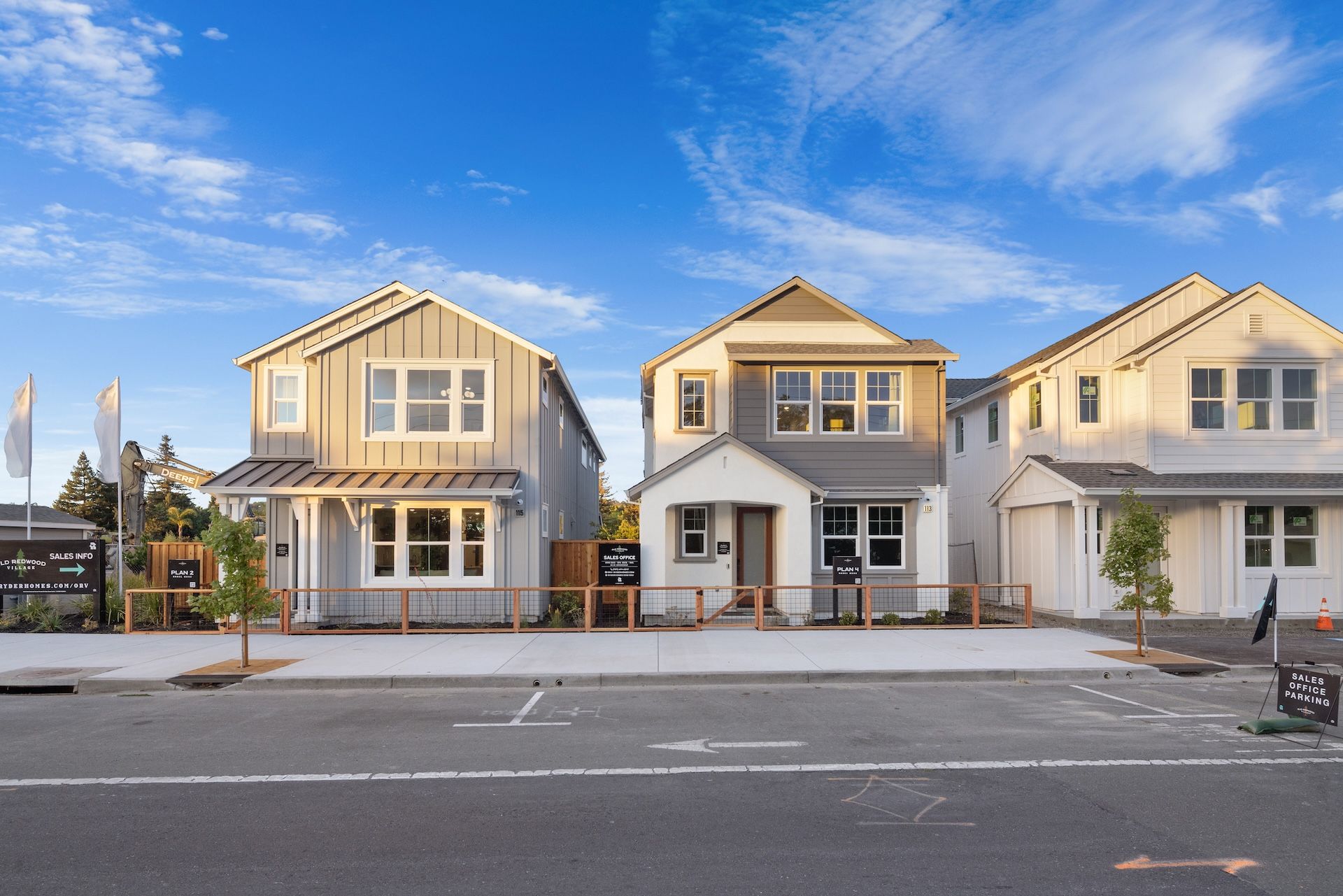 Old Redwood Village Model Homes