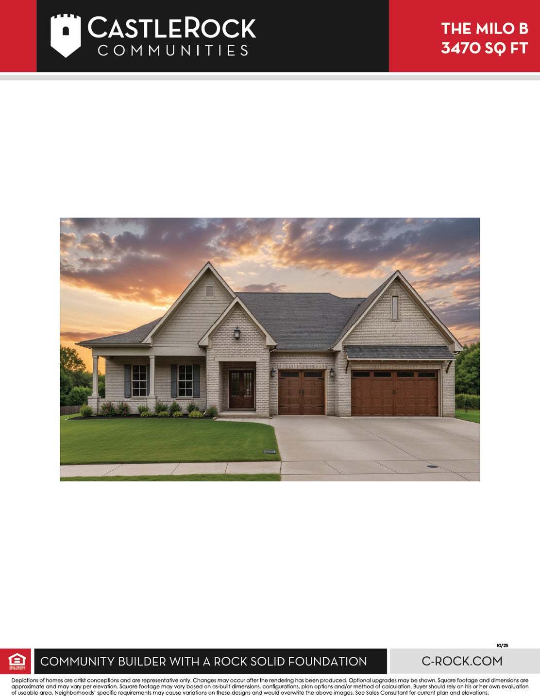 casa en Stonegate por CastleRock Communities