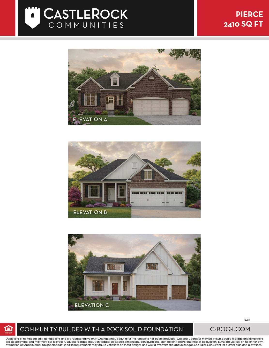 Pierce Elevation Options