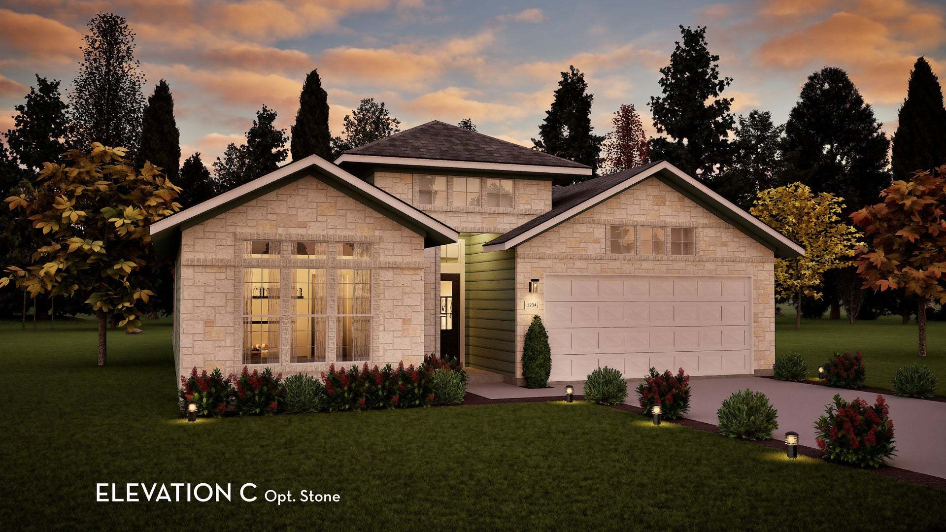 TN - Greeley Elevation C Stone