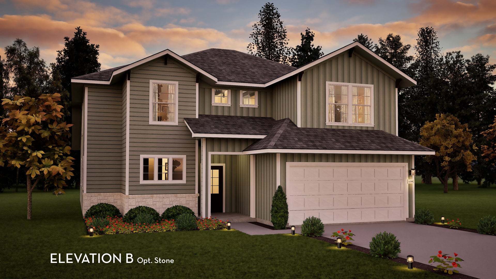 TN - San Marcos Elevation B Stone