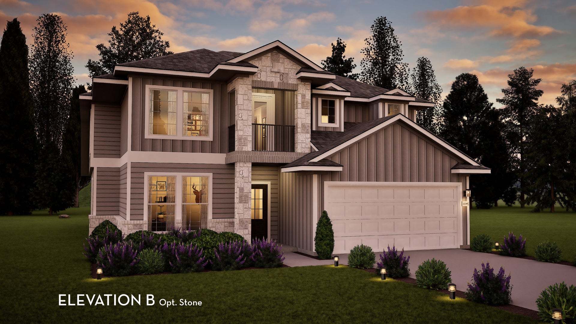 TN - Silverthorne Elevation B Stone
