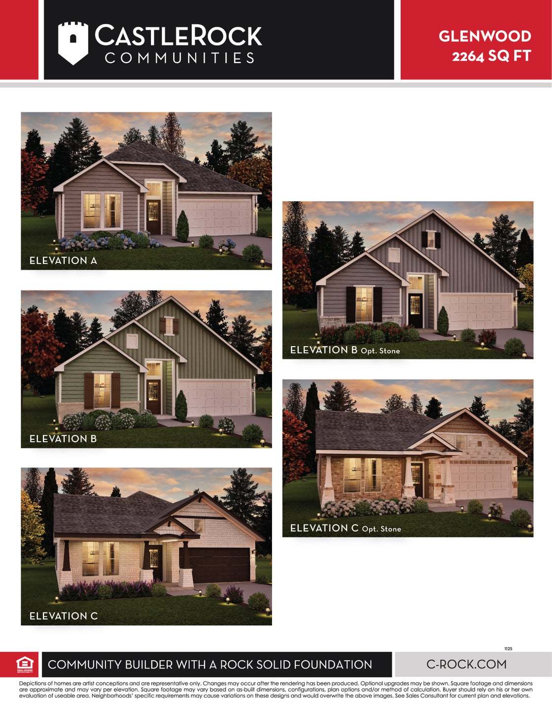 TN - Glenwood Elevations