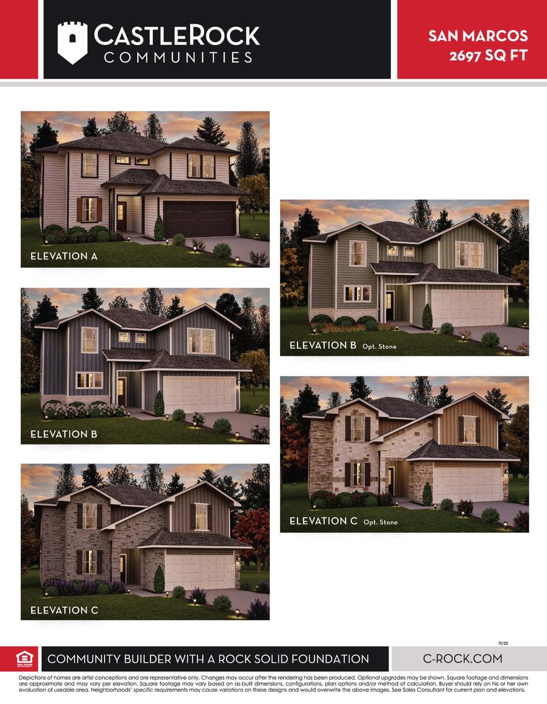 TN - San Marcos Elevations