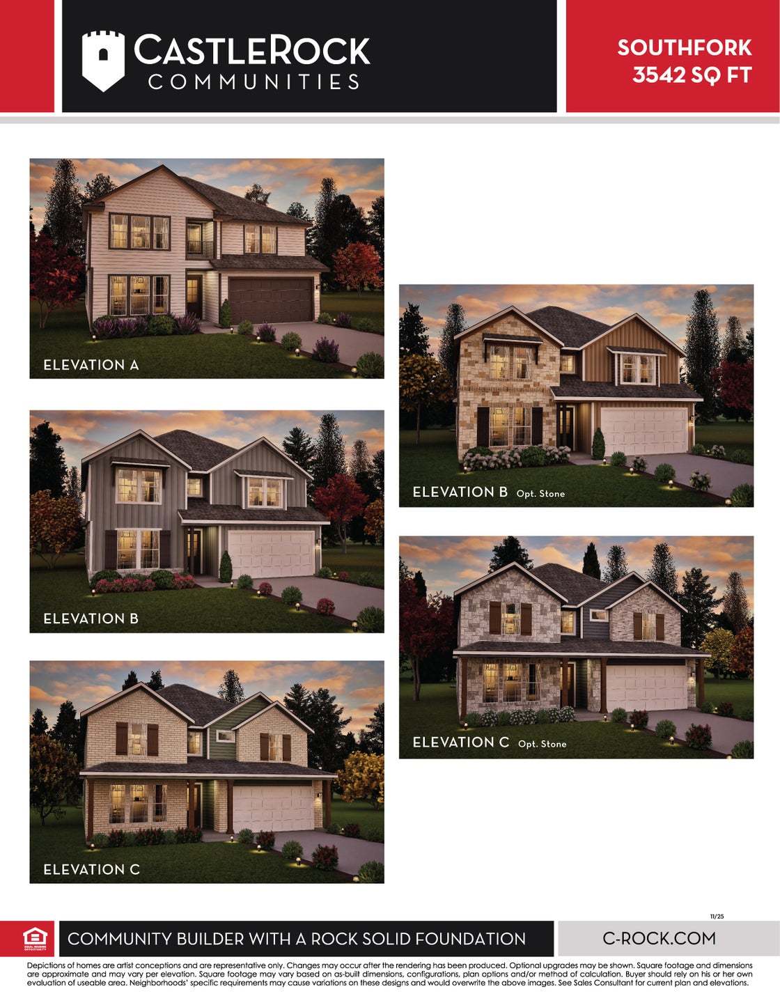 TN - Southfork Elevations