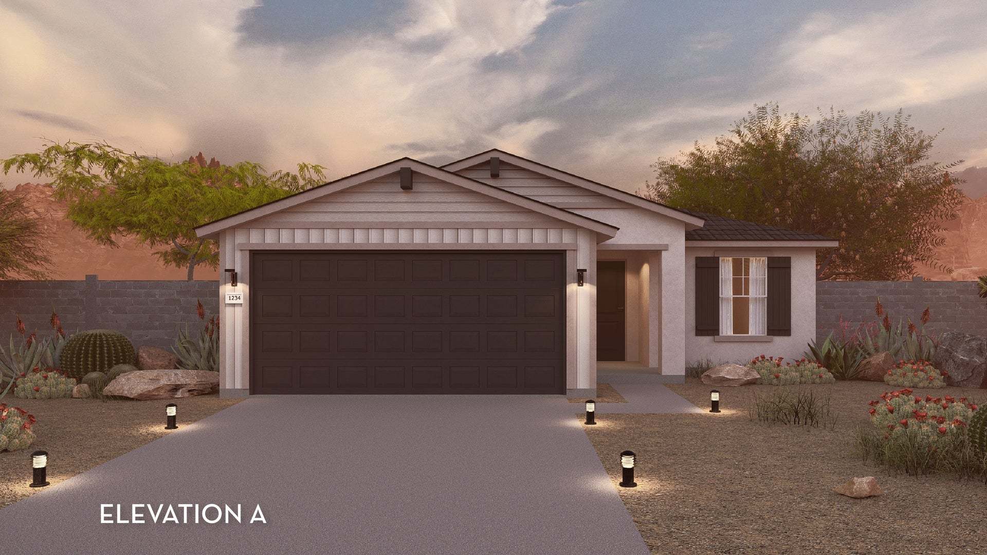 Rancho Santa Rosa • Aztec Elevation A