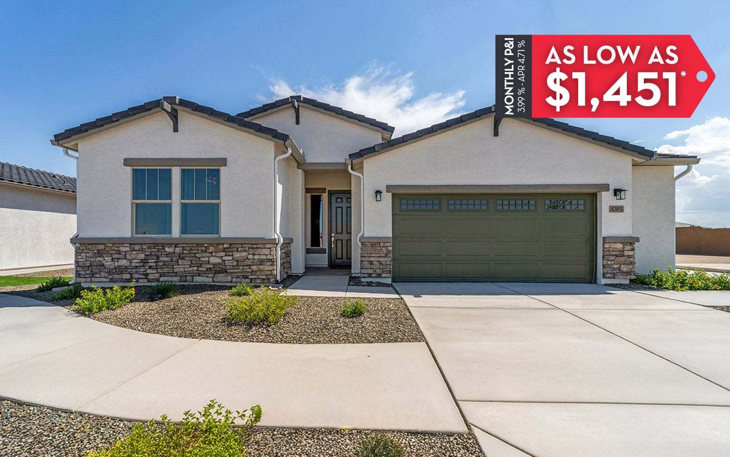 Rancho Santa Rosa por CastleRock Communities en Phoenix-Mesa Arizona