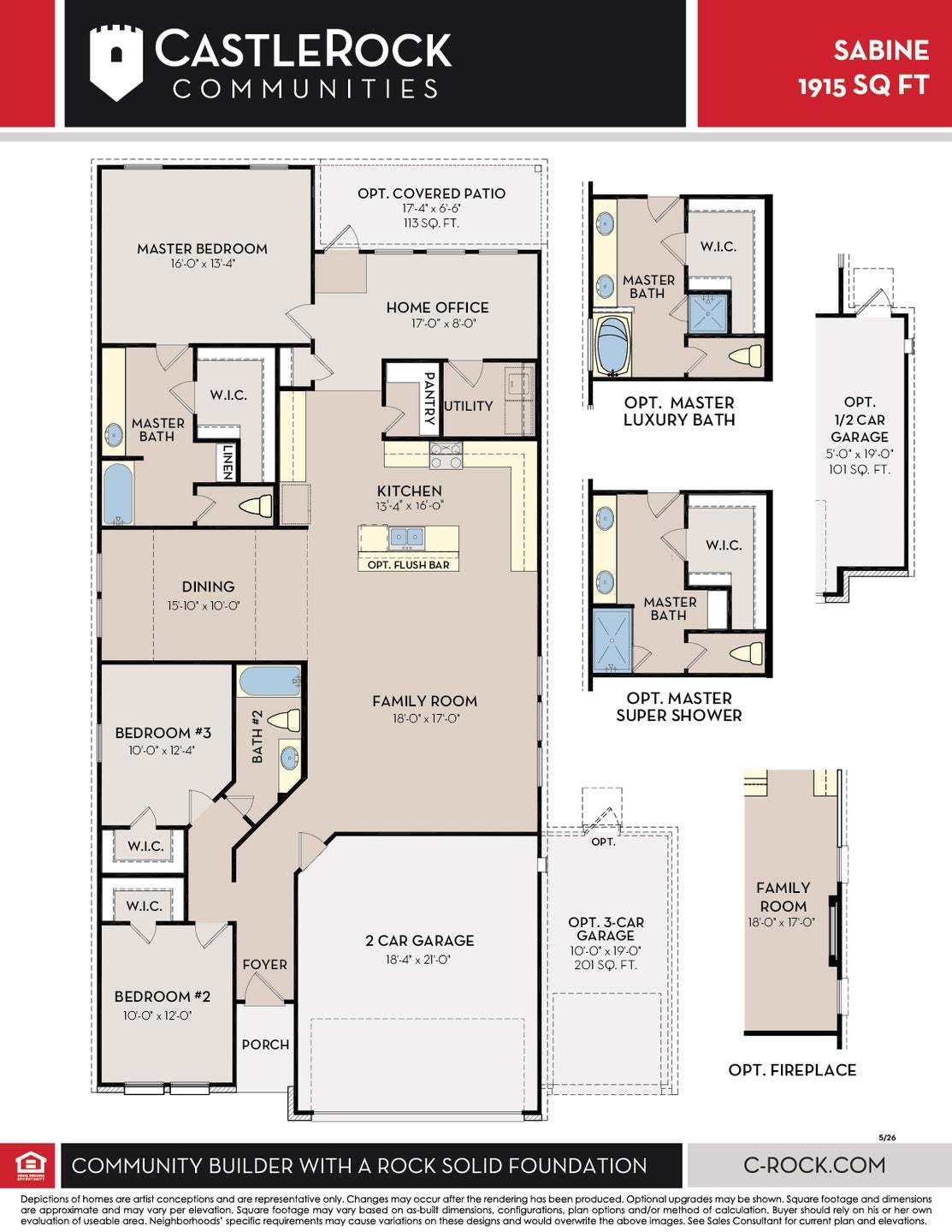 Sabine Floor Plan (TN)