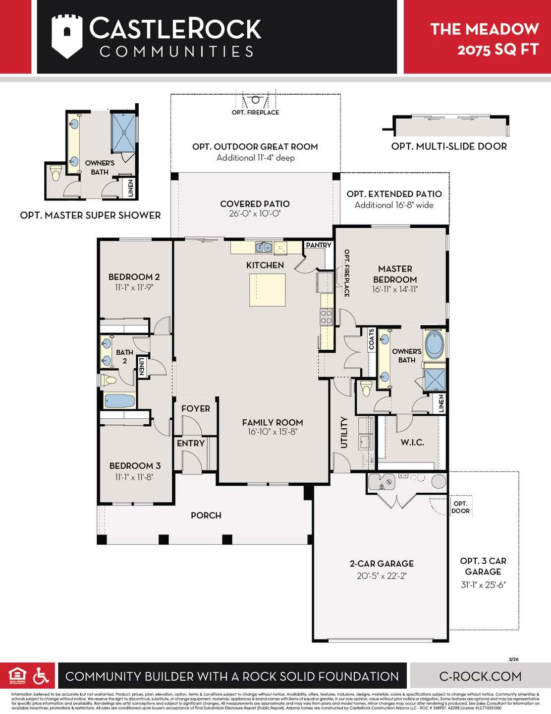 The Meadow Floor Plan