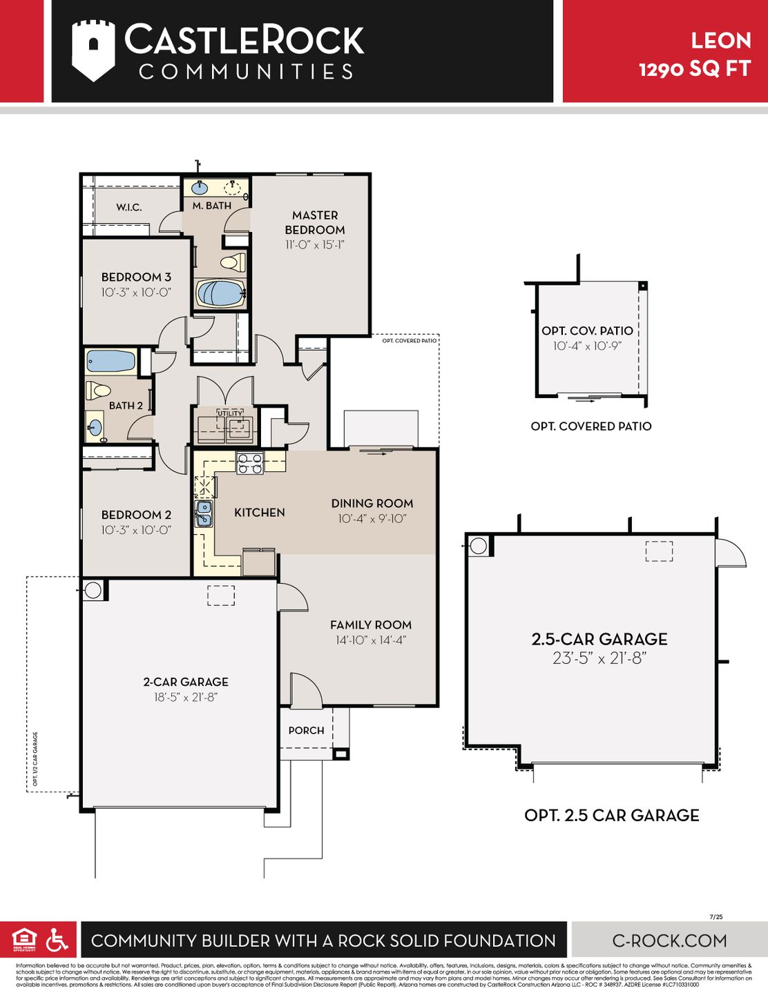 Leon AZ Floor Plan