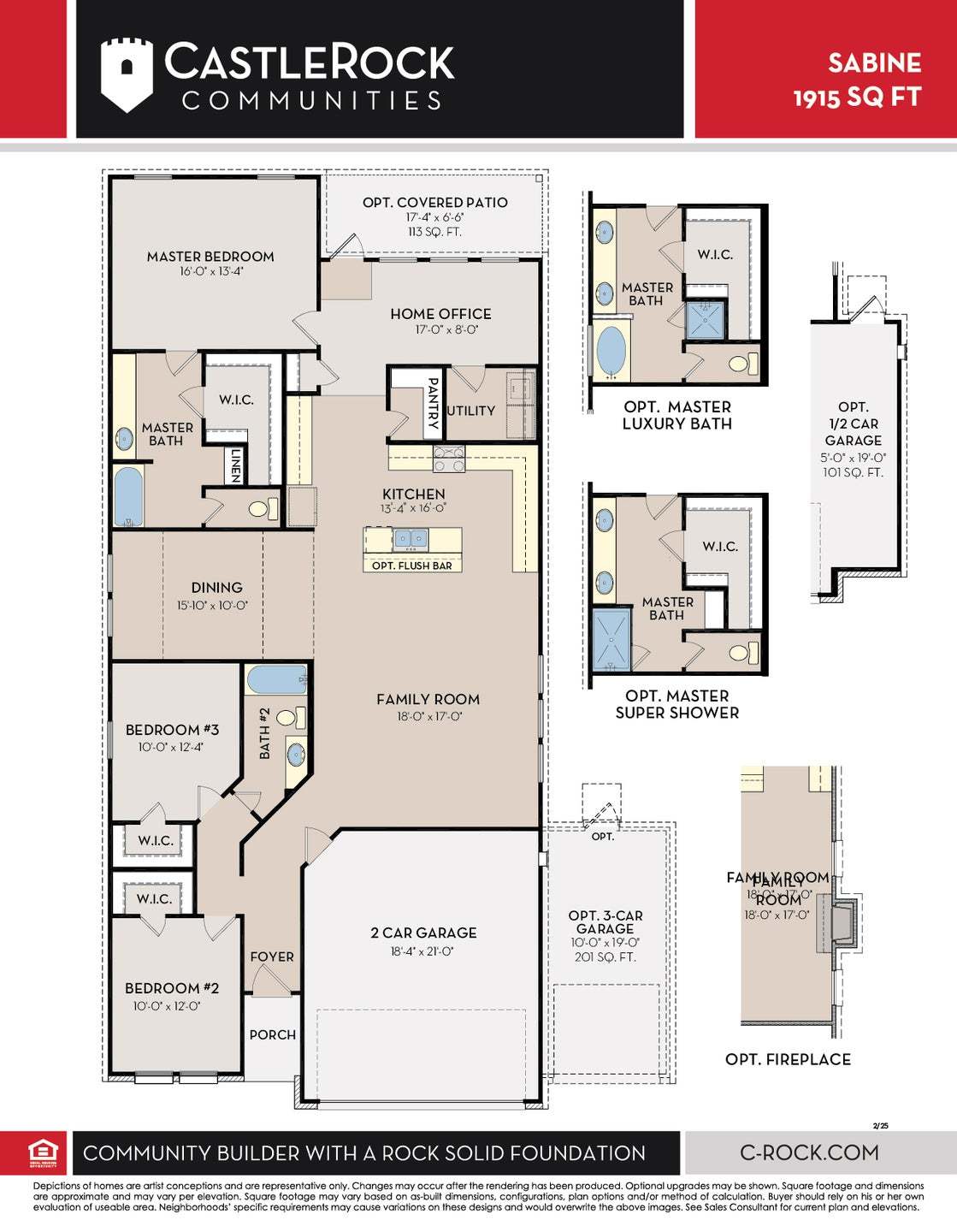 Sabine Floor Plan (TN)