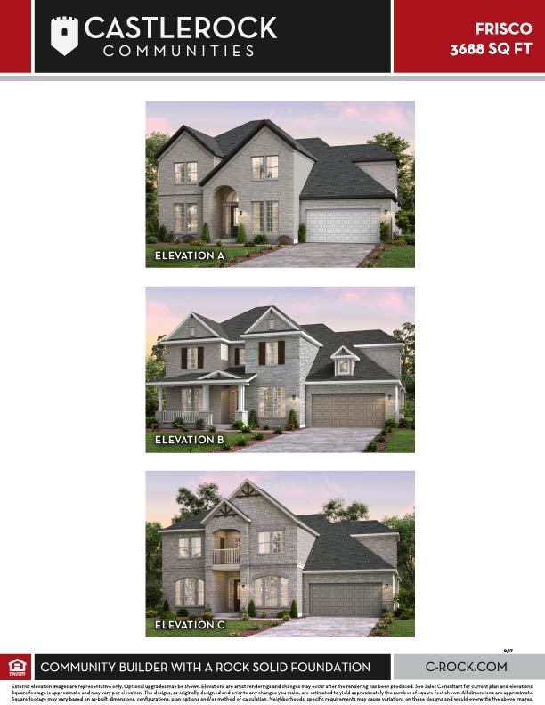 Frisco Elevation Options