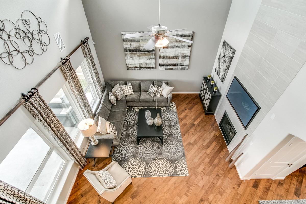 Two-Story Family Room