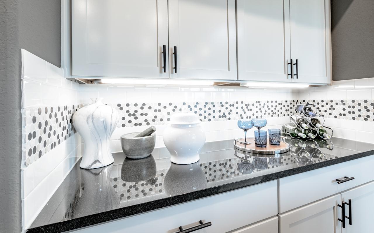 Spacious Countertops