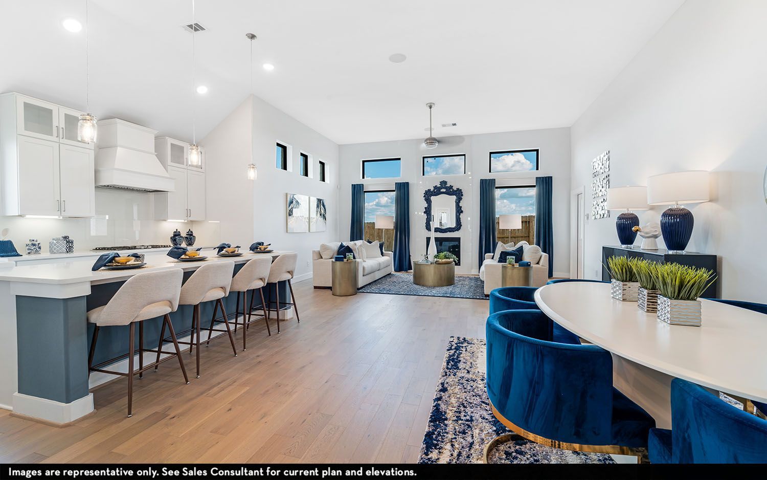 Open-Concept Living Areas