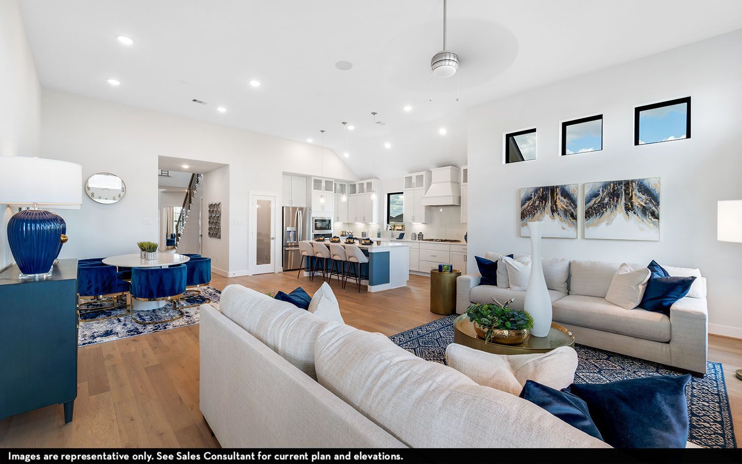 Open-Concept Living Areas