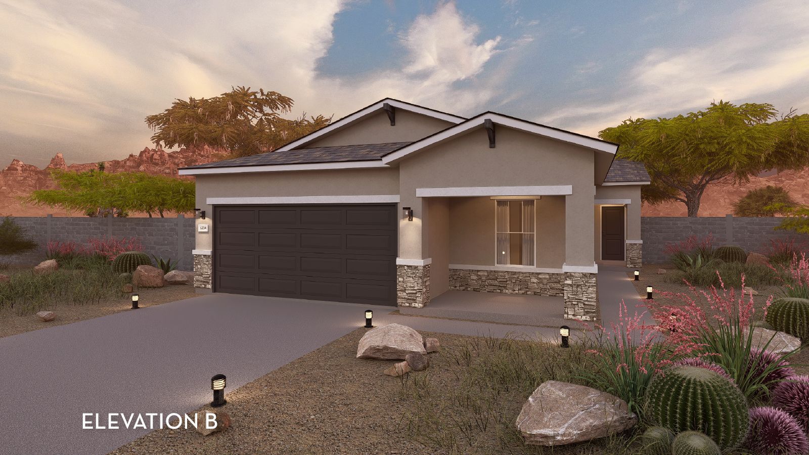 Nighthawk Elevation B