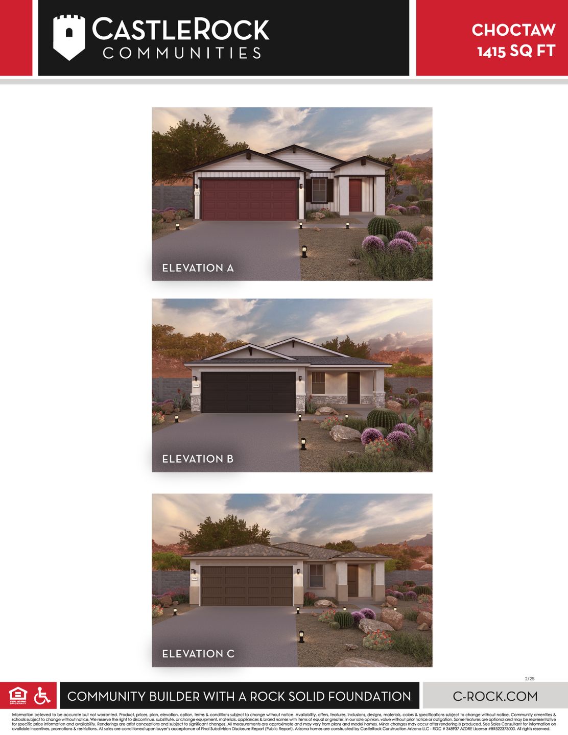 Choctaw Elevations ABC