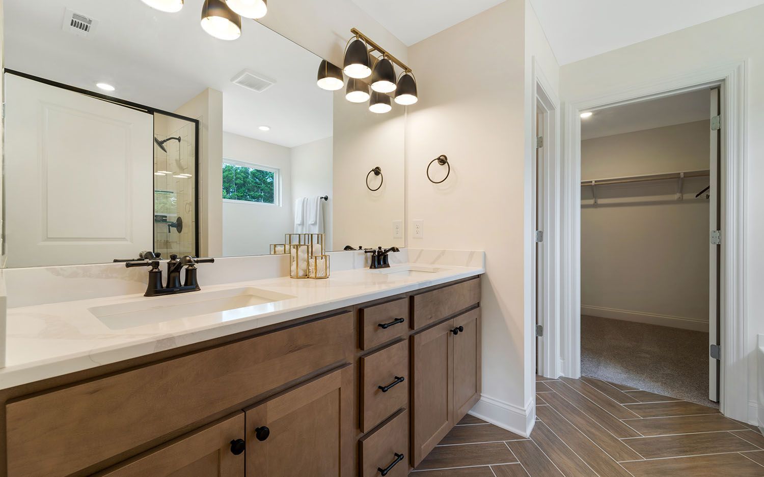 Dual Master Bathroom