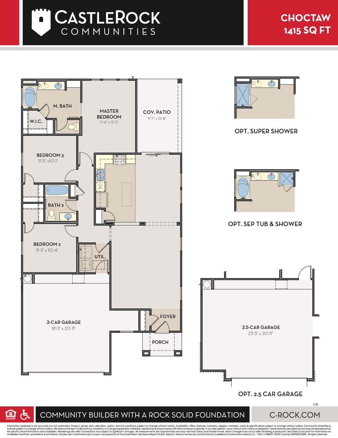 Choctaw Floor Plans ABC