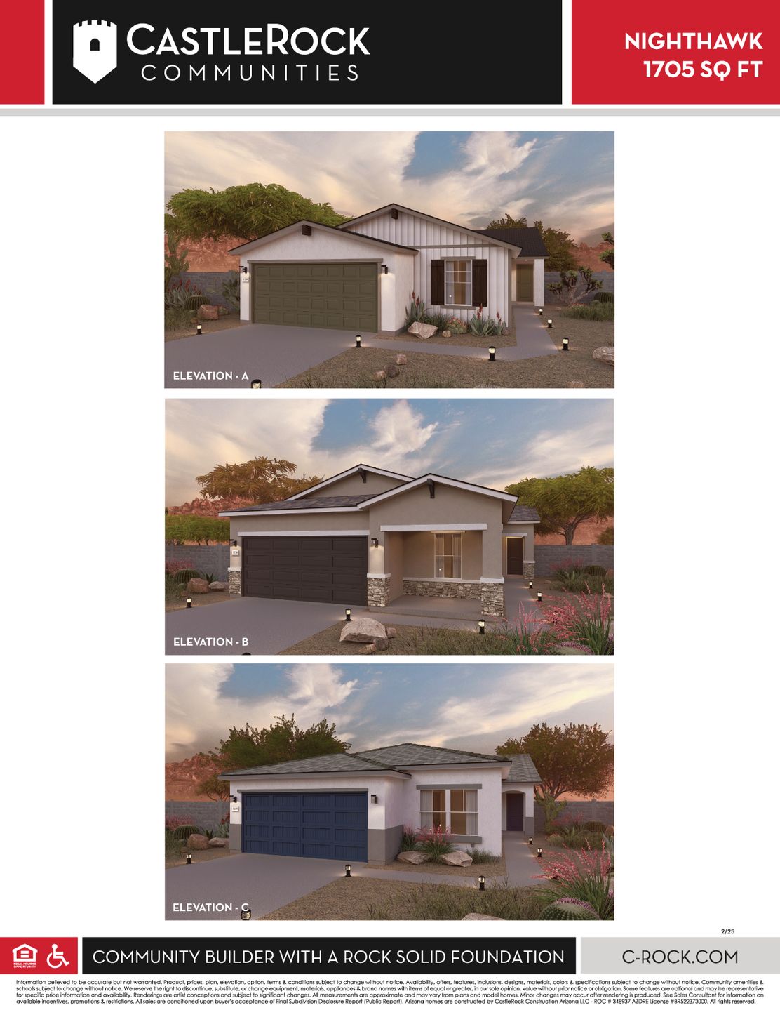 Nighthawk Elevations ABC