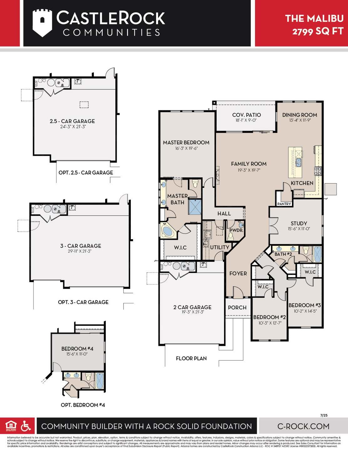 Malibu Floor Plan (AZ)
