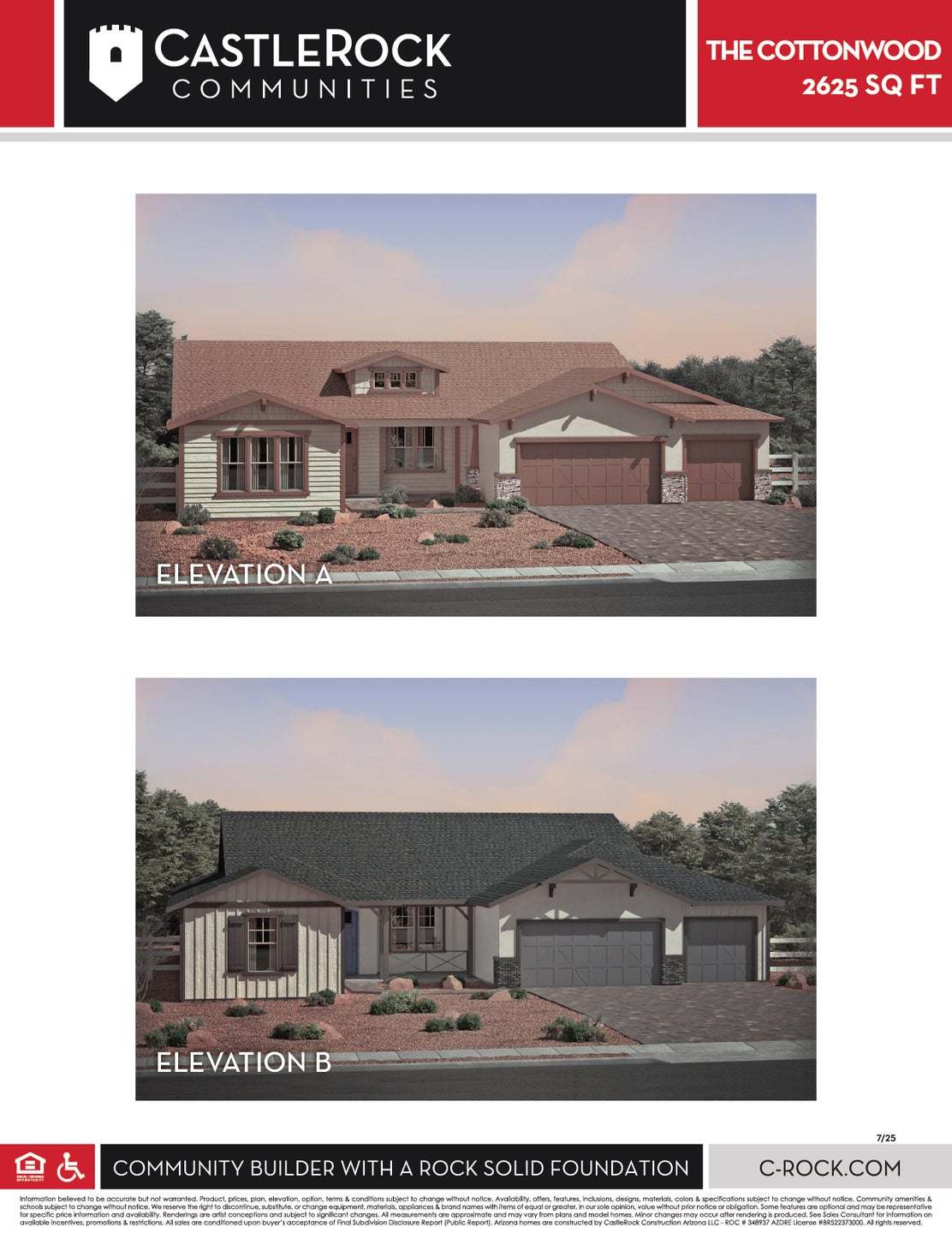 The Cottonwood Elevations