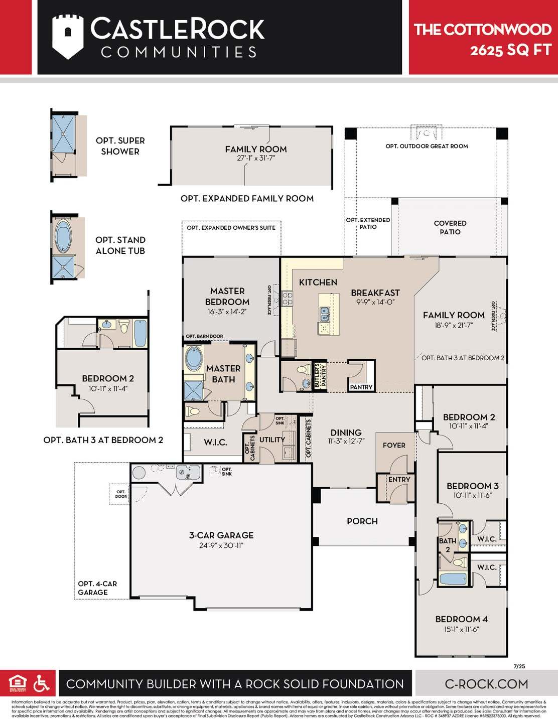 The Cottonwood Floor Plan