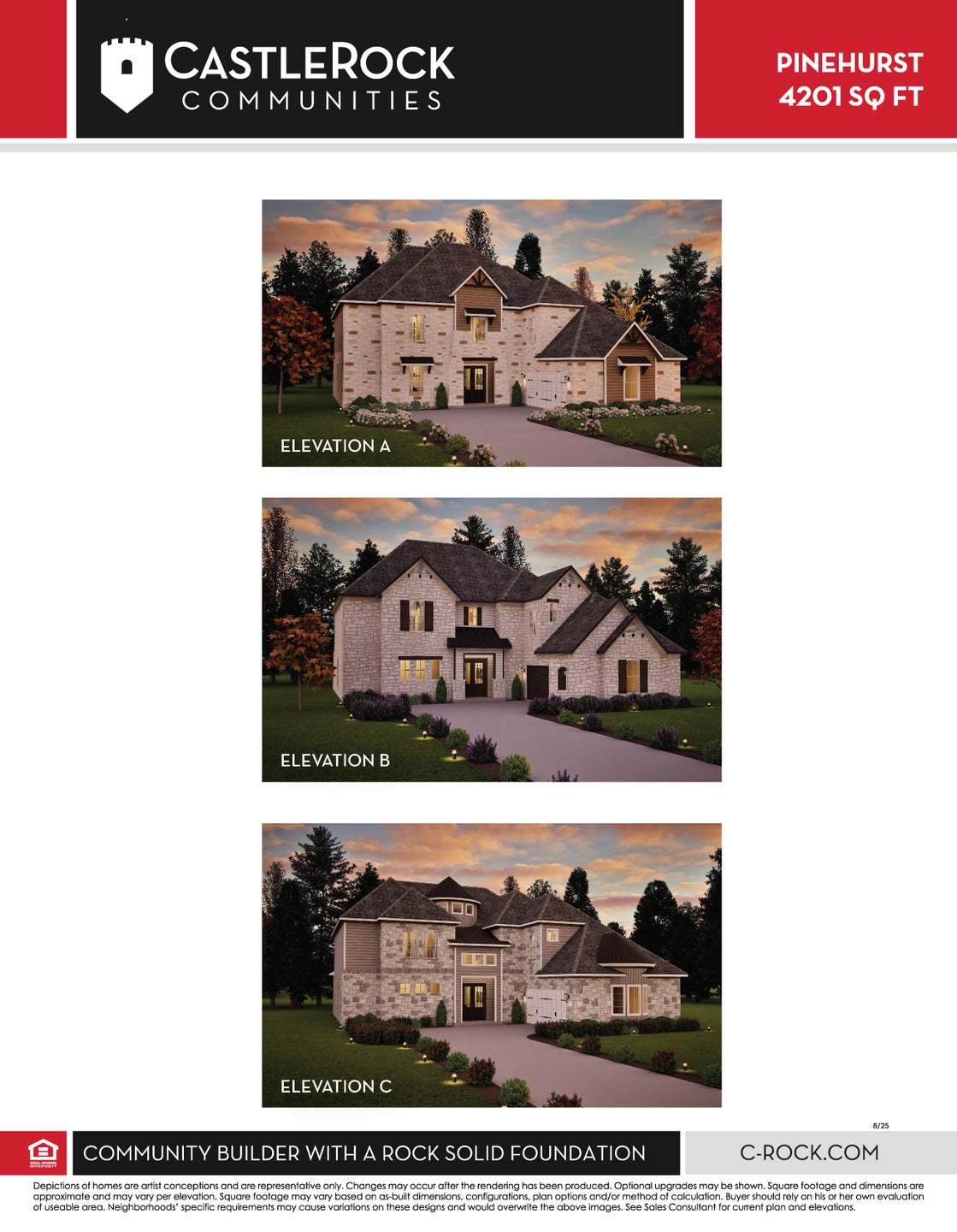 Pinehurst Elevations