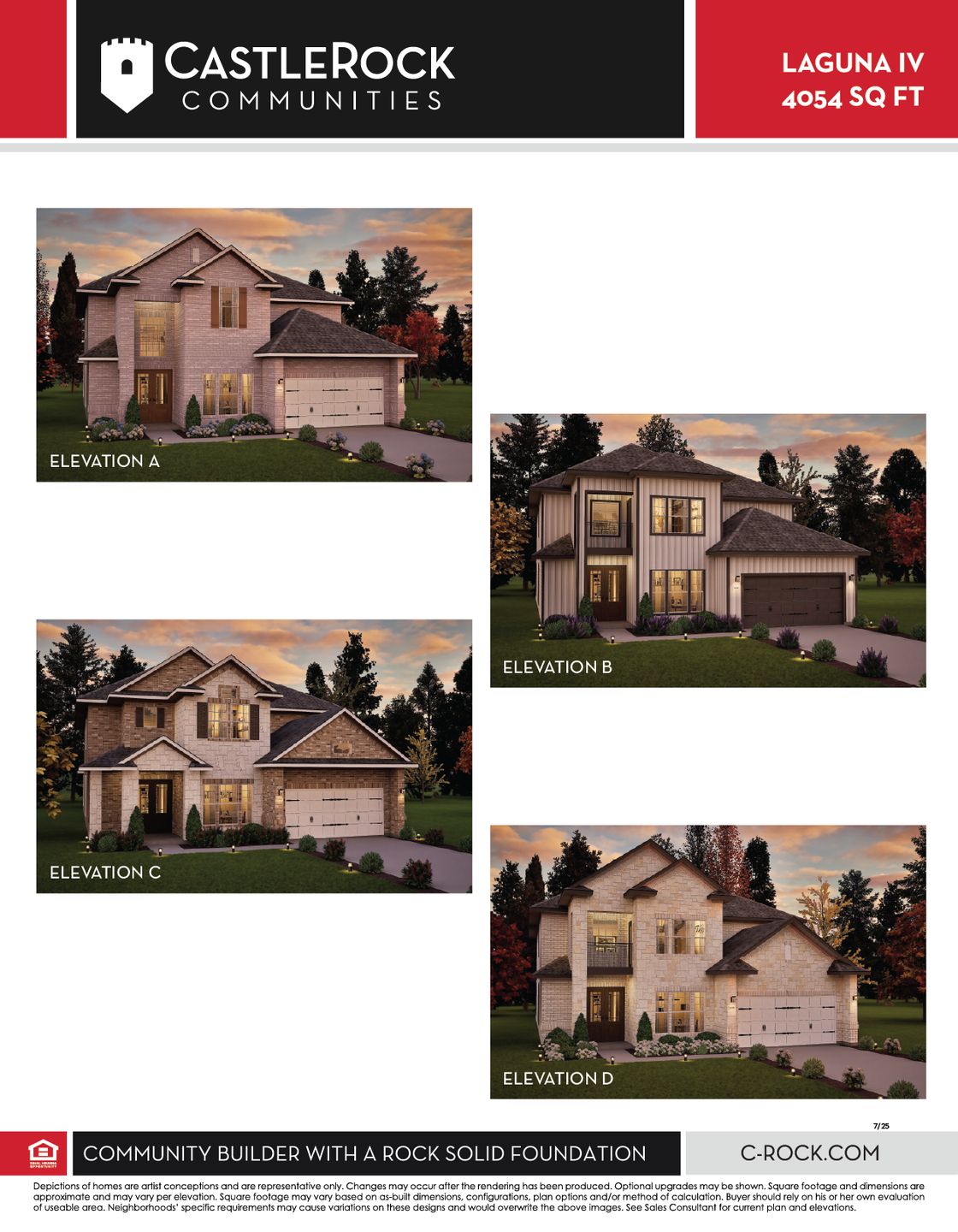Laguna IV Elevations