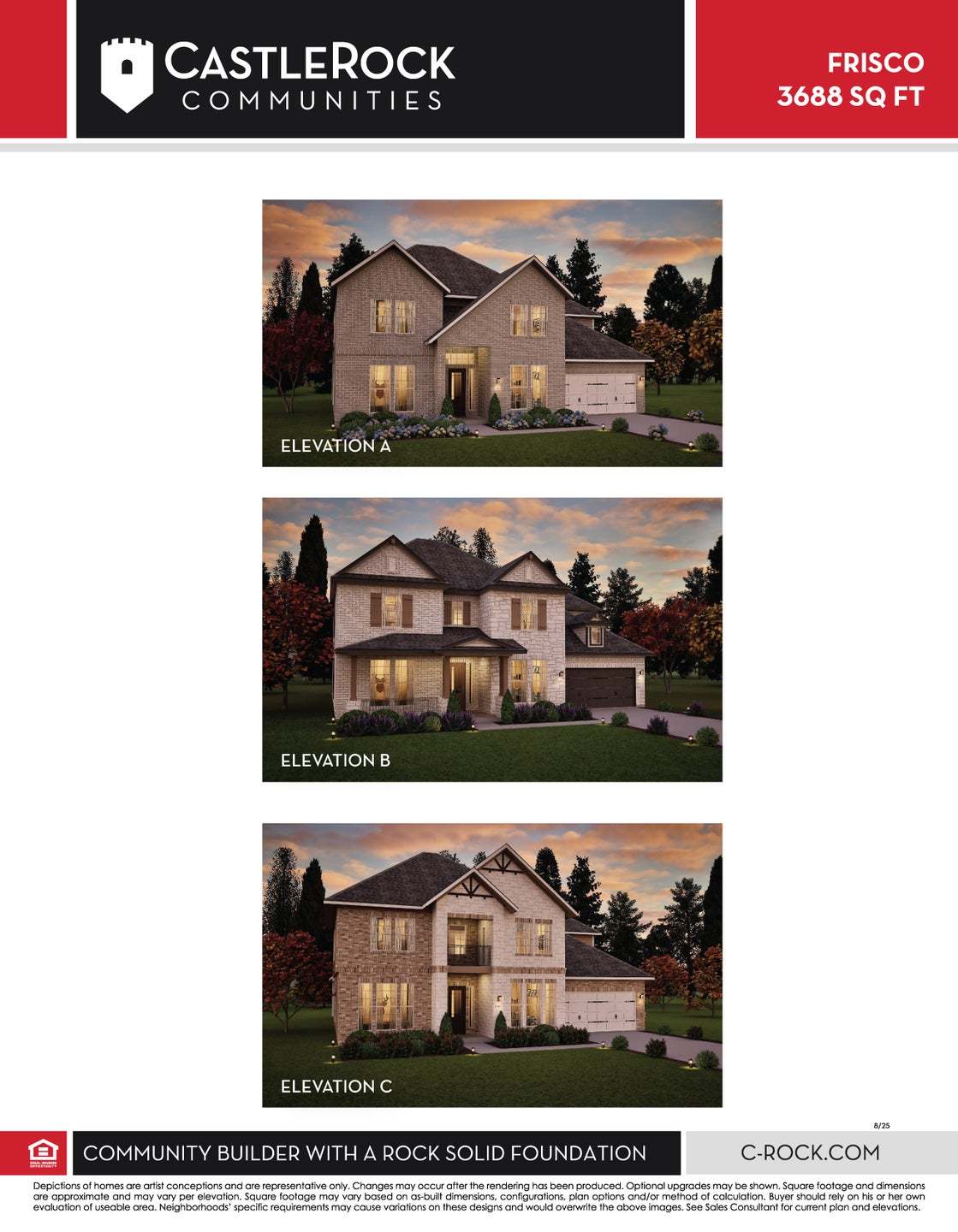 Frisco Elevations