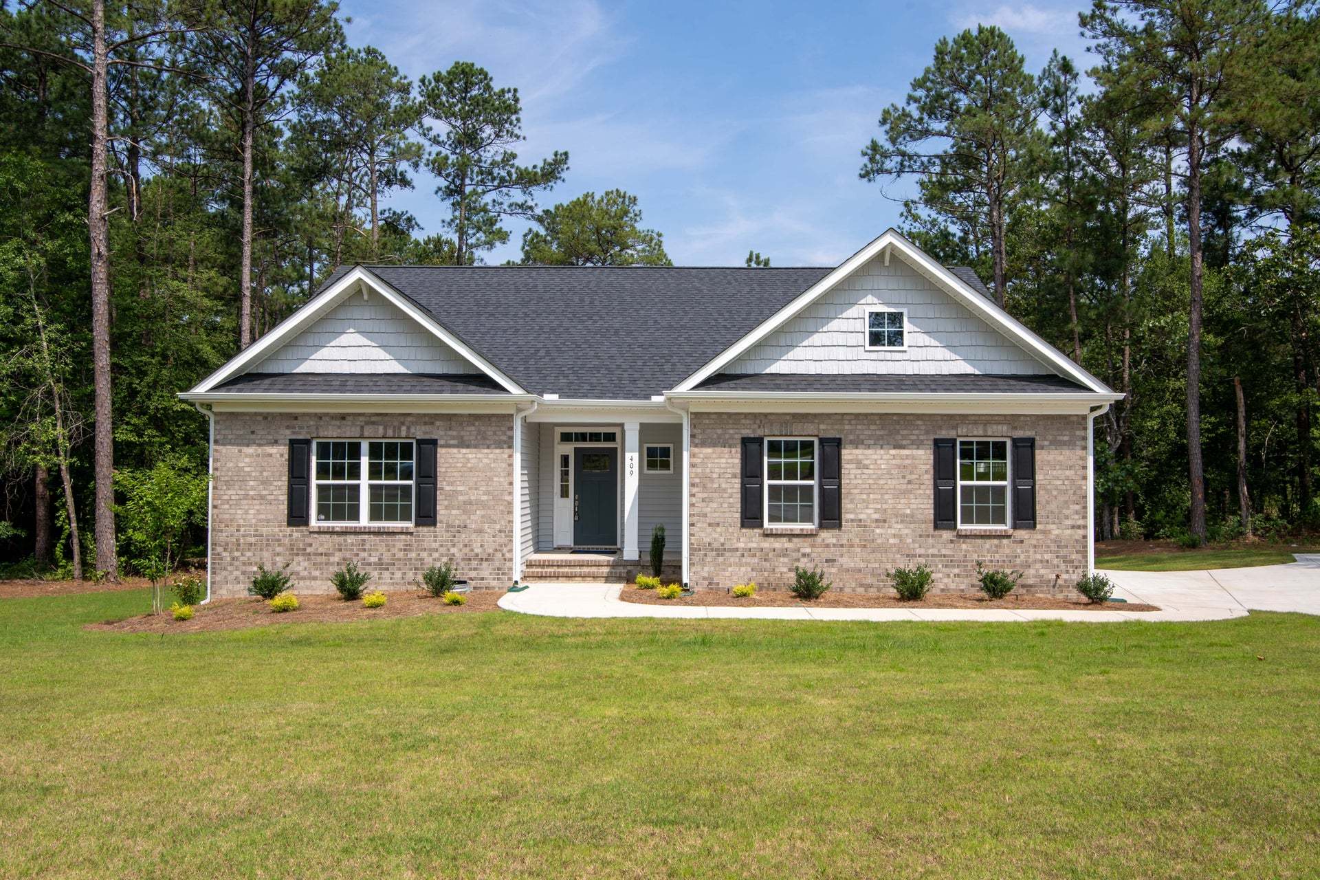 Elevation B with Sideload Garage Option