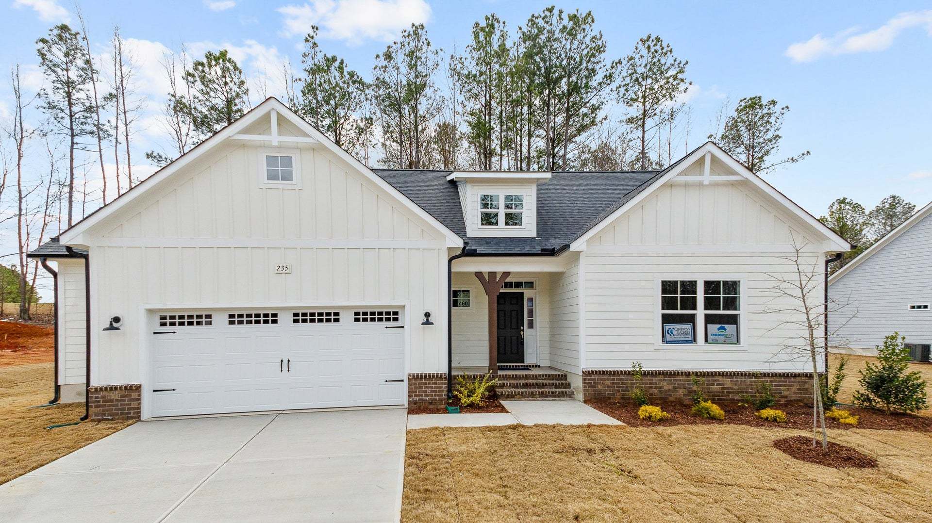 Elevation F with Work Area Garage Option