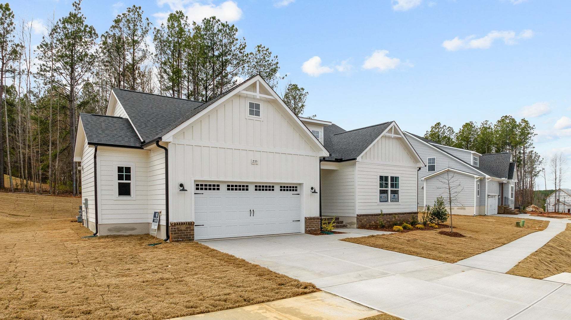 Elevation F with Work Area Garage Option