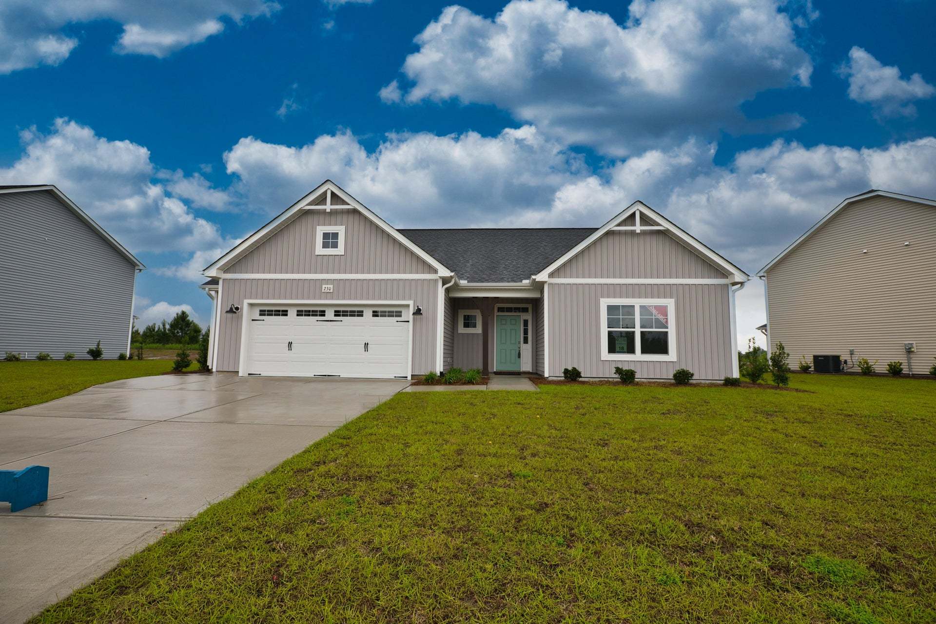 Elevation FH with Work Area Garage Option