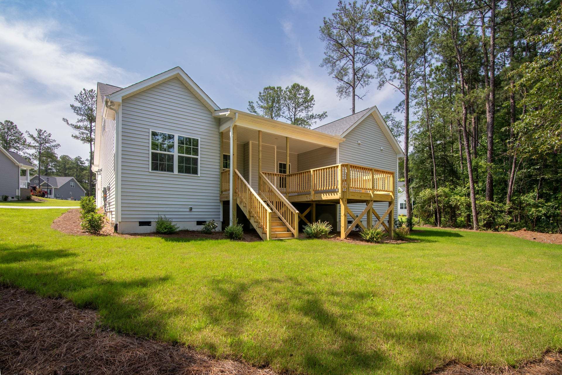 Covered Deck with Grill Deck Option