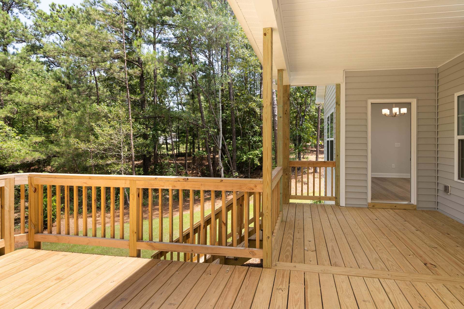 Covered Deck with Grill Deck Option