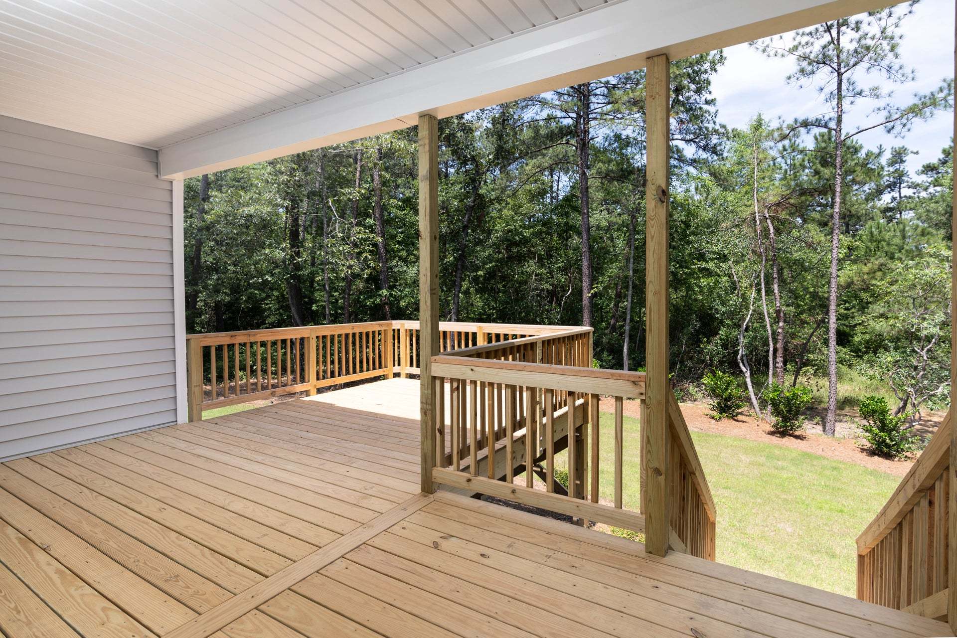 Covered Deck with Grill Deck Option