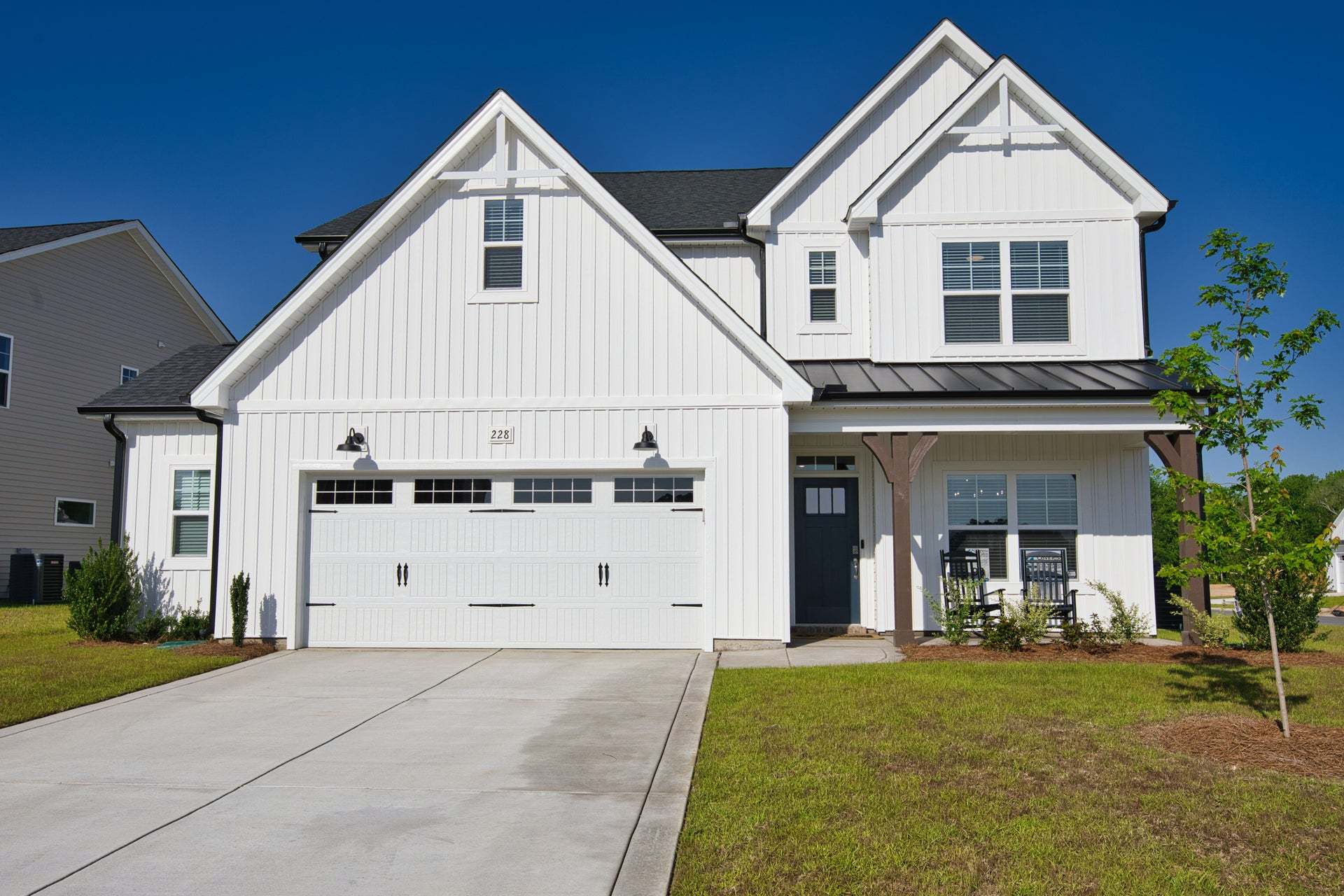 Elevation FH with Work Area Garage Option