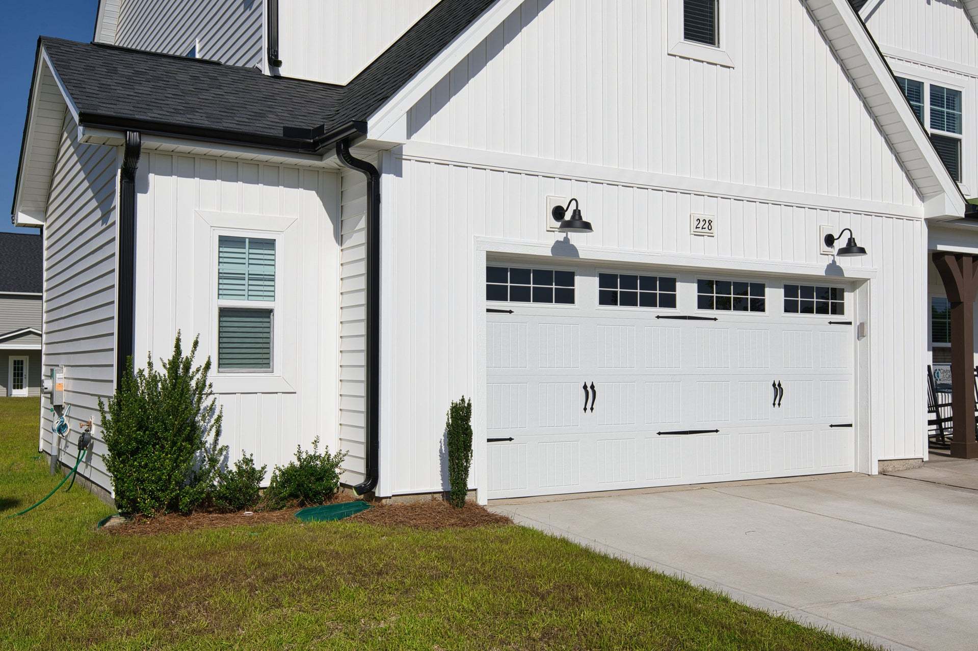 Elevation FH with Work Area Garage Option