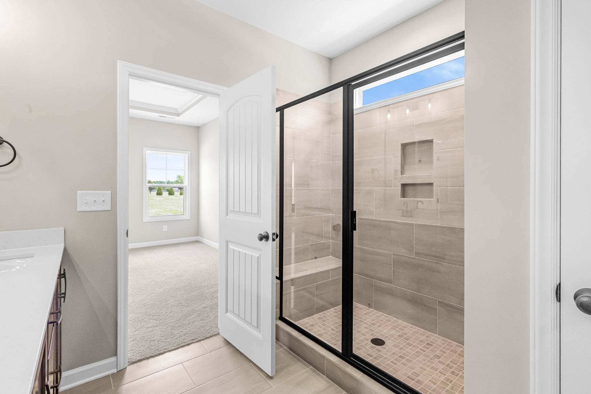 Shower Layout 2 Tile Shower Option